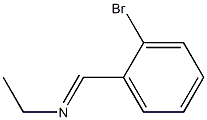 (E)-N-(2-bromobenzylidene)ethanamine 구조식 이미지