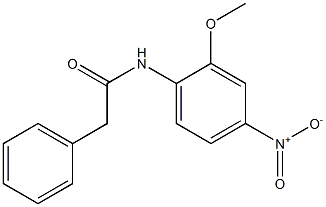 N-(2-METHOXY-4-NITROPHENYL)-2-PHENYLACETAMIDE Structure