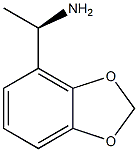 1-(2H-Benzo[d]1,3-dioxolen-4-yl)(1r)ethylamine Structure