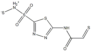 Acetazolamide Disulphide Impurity Structure