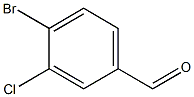 4-Bromo-3-chloro-benzaldehyde Structure