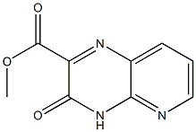 methyl 3-oxo-3,4-dihydropyrido[2,3-b]pyrazine-2-carboxylate Structure