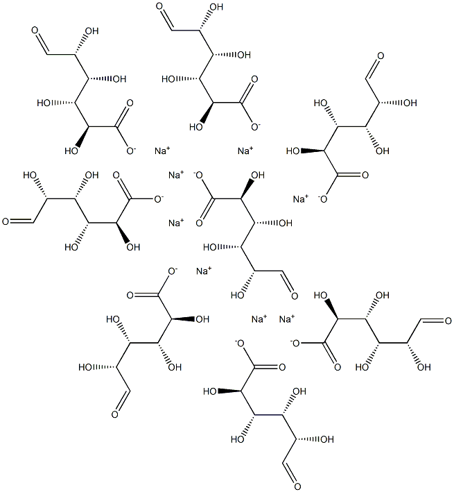 L-octaguluronic acid octasodium salt 구조식 이미지
