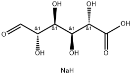 D-mannuronic acid sodium salt 구조식 이미지