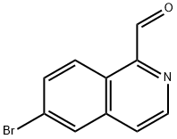 6-Bromoisoquinoline-1-carbaldehyde Structure