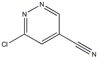 6-Chloropyridazine-4-carbonitrile Structure