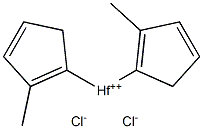 Bis(methylcyclopentadienyl)hafnium dichloride, 98% Structure