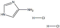 1H-Imidazol-4-ylamine dihydrochloride 구조식 이미지