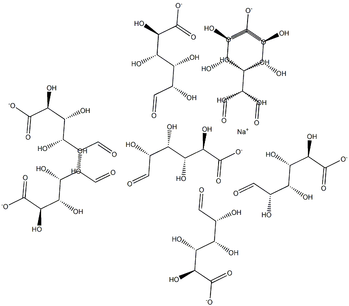 Octa-Guluronic Acid Sodium Salt 구조식 이미지