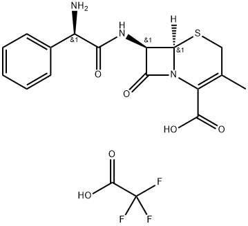Cephalexin Impurity F Trifluoroacetate 구조식 이미지