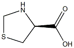 (S)-thiazolidine-4-carboxylic acid (D) 구조식 이미지