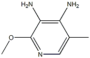 2-Methoxy-5-methyl-pyridine-3,4-diamine Structure