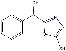 (5-mercapto-1,3,4-oxadiazol-2-yl)(phenyl)methanol 구조식 이미지