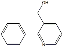 (5-methyl-2-phenylpyridin-3-yl)methanol Structure