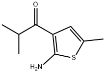 1-(2-amino-5-methylthiophen-3-yl)-2-methylpropan-1-one Structure