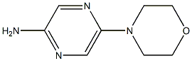 5-morpholinopyrazin-2-amine Structure