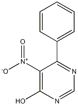 5-nitro-6-phenylpyrimidin-4-ol Structure