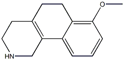 7-methoxy-1,2,3,4,5,6-hexahydrobenzo[h]isoquinoline 구조식 이미지