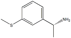 (R)-1-(3-(methylthio)phenyl)ethanamine 구조식 이미지