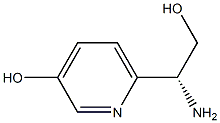 (R)-6-(1-amino-2-hydroxyethyl)pyridin-3-ol Structure