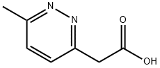 2-(6-methylpyridazin-3-yl)acetic acid 구조식 이미지