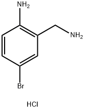 2-(Aminomethyl)-4-bromoaniline hydrochloride 구조식 이미지