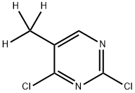 2,4-Dichloro-5-(methyl-d3)-pyrimidine 구조식 이미지
