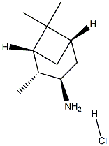 (1R,2R,3R,5S)-2,6,6-trimethylbicyclo[3.1.1]heptan-3-amine hydrochloride 구조식 이미지