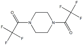 1,4-bis(trifluoroacetyl)piperazine Structure