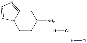 5H,6H,7H,8H-imidazo[1,2-a]pyridin-7-amine dihydrochloride 구조식 이미지