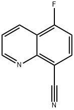 5-fluoroquinoline-8-carbonitrile Structure