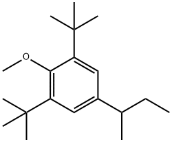 5-sec-butyl-1,3-di-tert-butyl-2-methoxybenzene 구조식 이미지