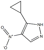5-cyclopropyl-4-nitro-1H-pyrazole 구조식 이미지