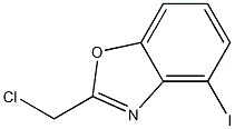 2-Chloromethyl-4-iodo-benzooxazole Structure