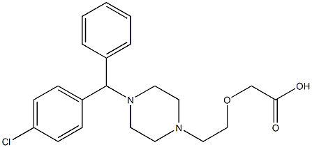 Cetirizine EP Impurity B 구조식 이미지