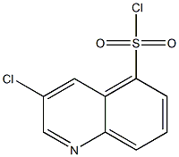 3-chloroquinoline-5-sulfonyl chloride Structure