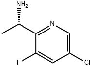 (S)-1-(5-Chloro-3-fluoropyridin-2-yl)ethanamine Structure