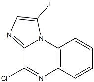 4-Chloro-1-iodoimidazo[1,2-a]quinoxaline Structure