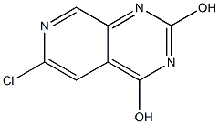 6-Chloro-pyrido[3,4-d]pyrimidine-2,4-diol Structure