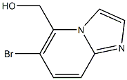 (6-bromoimidazo[1,2-a]pyridin-5-yl)methanol 구조식 이미지