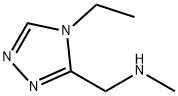 1-(4-ethyl-4H-1,2,4-triazol-3-yl)-N-methylmethanamine 구조식 이미지