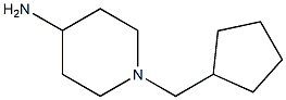 1-(cyclopentylmethyl)piperidin-4-amine 구조식 이미지