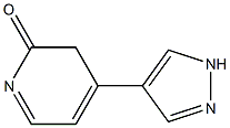 4-(1H-pyrazol-4-yl)pyridin-2(3H)-one Structure