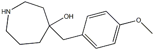 4-(4-methoxybenzyl)azepan-4-ol Structure