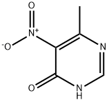 6-methyl-5-nitropyrimidin-4-ol 구조식 이미지