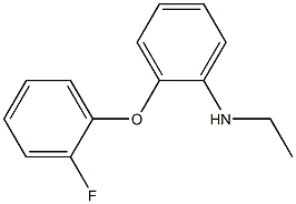 N-ethyl-2-(2-fluorophenoxy)aniline Structure