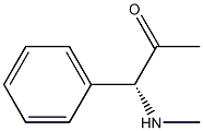 (R)-1-(methylamino)-1-phenylpropan-2-one Structure