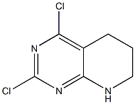 2,4-dichloro-5,6,7,8-tetrahydropyrido[2,3-d]pyrimidine Structure