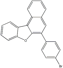 6-(4-bromopheny)naphtho[2,1-b]benzofuran Structure