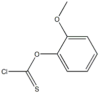 O-2-methoxyphenyl chlorothioformate 구조식 이미지